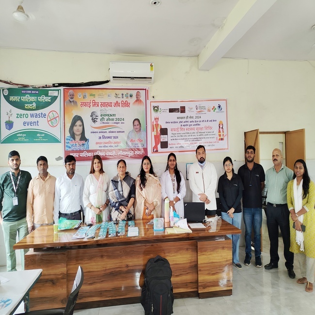 Sanitary Workers Health Camp, Dadri