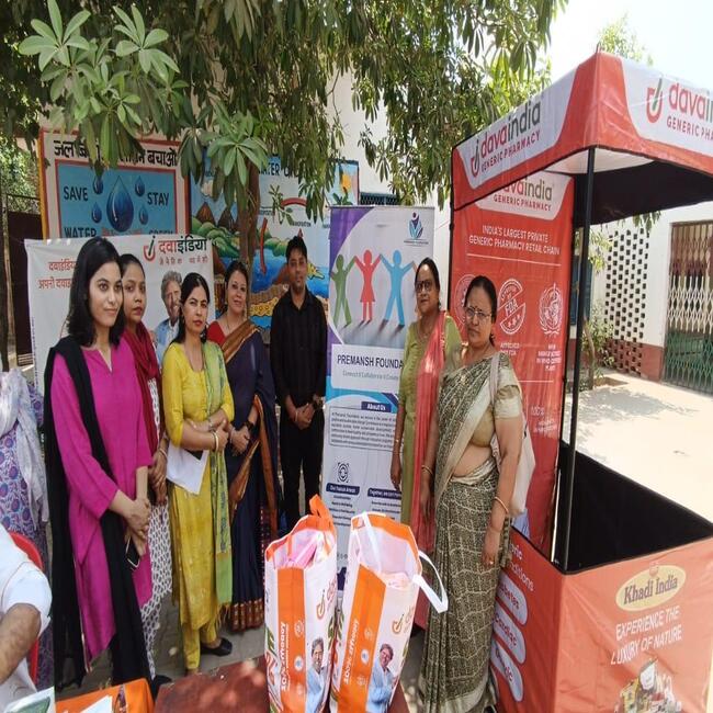 Sanitary Napkin Distribution