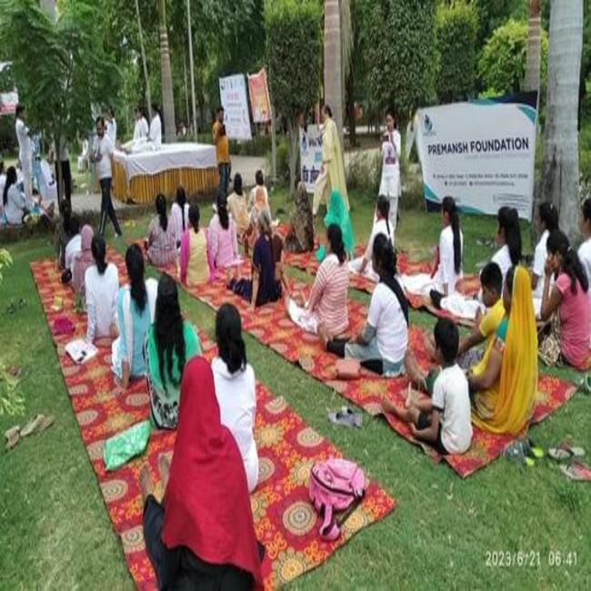 Yoga Day @Banda & Dadri