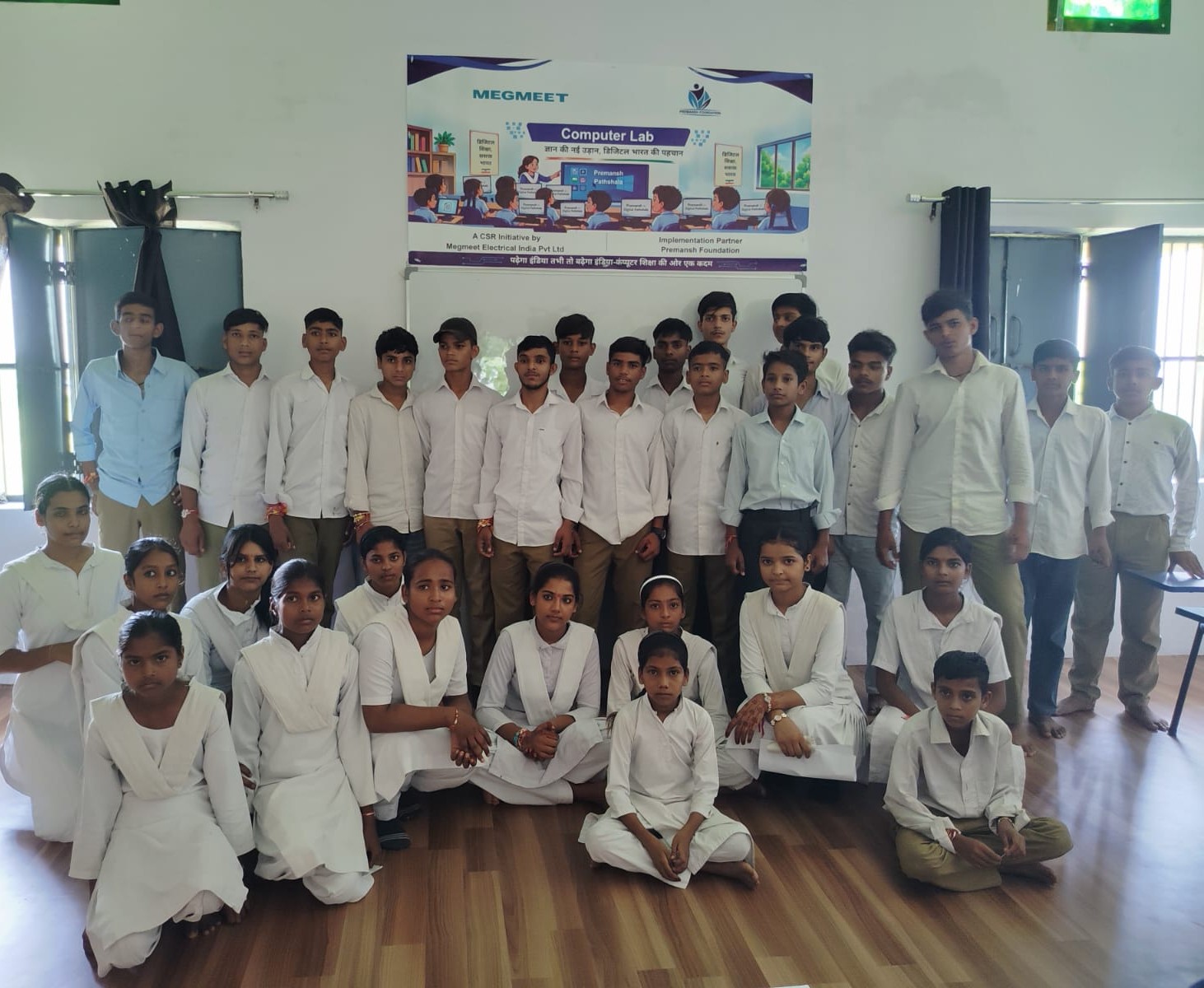 Development of Computer Lab at Bulandshahr, CSR INITIATIVE